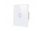 Akubela 1 Gang Touch Switch (EU version) - White